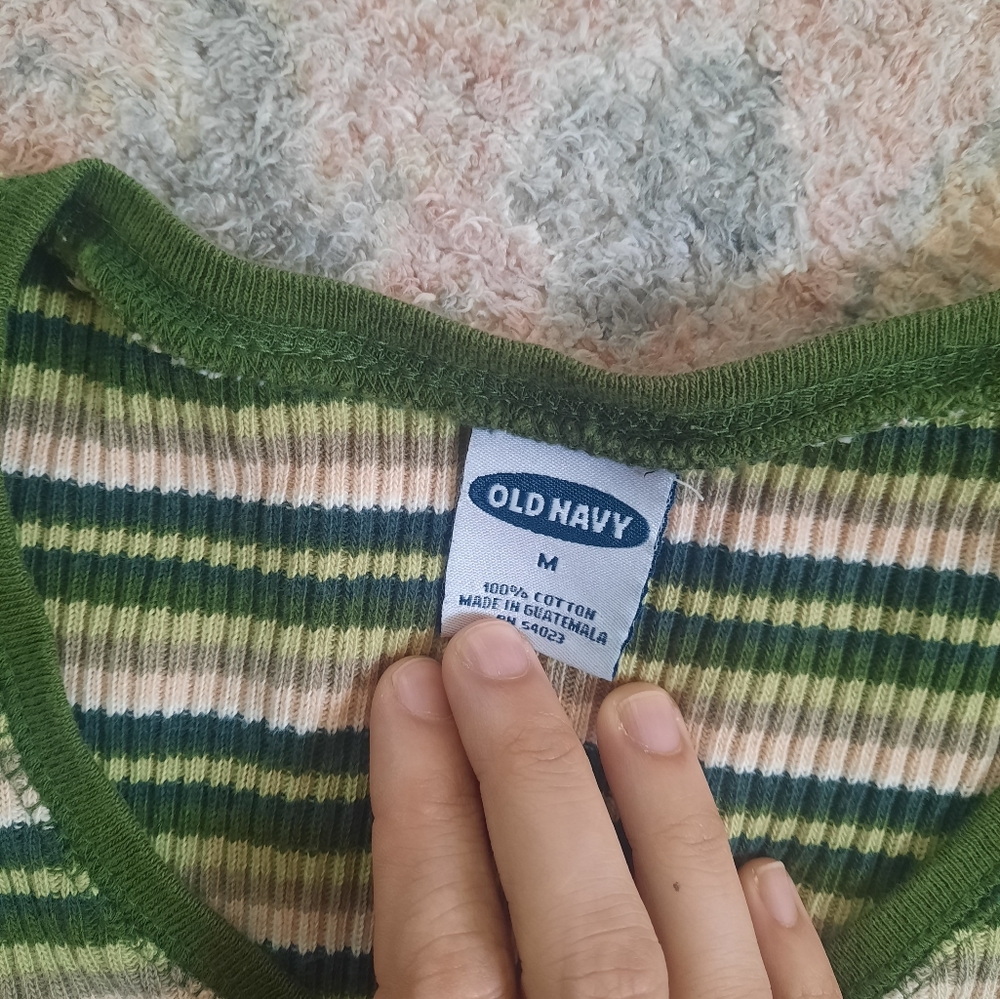 Striped ribbed sweater - Picture 4 of 5